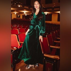 Ivy City Co Velvet Dress XL